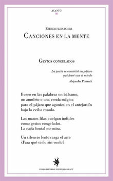 Canciones en la mente.  Esther Fleisacher