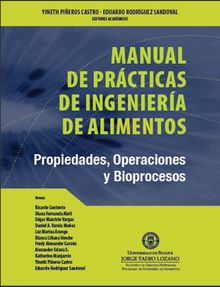 Manual de prcticas de Ingeniera de Alimentos.  Edgar Mauricio Vargas