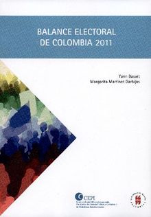 Balance electoral de Colombia 2011.  Varios Autores