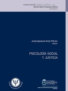 Psicologa social y justicia.  Jos Ignacio Ruiz Prez