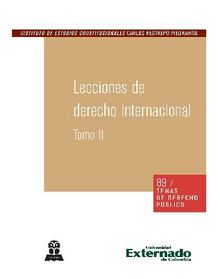 Lecciones de Derecho Internacional Tomo II.  Bernardo Vela Orbegozo