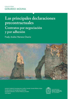 Las principales declaraciones precontractuales.  Fredy Andrei Herrera Osorio