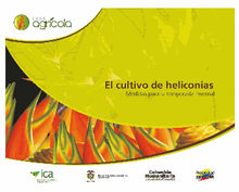 El cultivo de heliconias medidas para la temporada invernal.  Instituto Colombiano Agropecuario