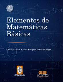 Elementos de matemáticas básicas.  Diego Fernando Rangel Arciniegas