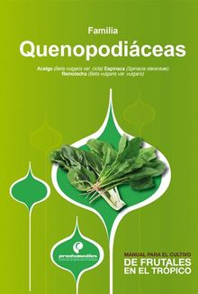 Manual para el cultivo de hortalizas. Familia Quenopodiceas.  Germn David Snchez