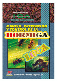 Manejo, prevencin y control de la hormiga loca.  Jose Nieves