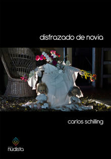 Disfrazado de novia.  Carlos Schilling