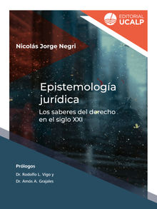 Epistemologa jurdica.  Nicols Jorge Negri