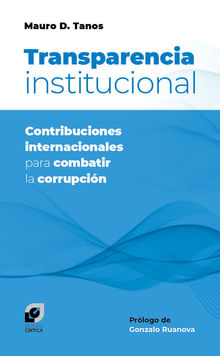 Transparencia institucional.  Mauro Tanos