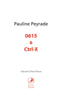 0615 & Ctrl-X.  Pauline Peyrade