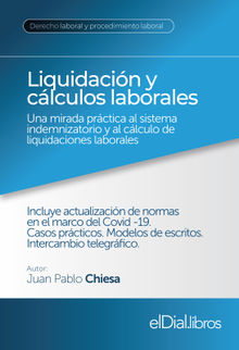 Liquidacin y clculos laborales.  Juan Pablo Chiesa