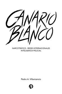 Canario Blanco.  Pedro Villavicencio