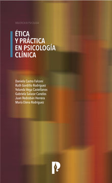 tica y prctica en Psicologa Clnica.  YOLANDA VEGA CASTELLANOS