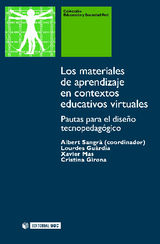 LOS MATERIALES DE APRENDIZAJE EN CONTEXTOS EDUCATIVOS VIRTUALES.