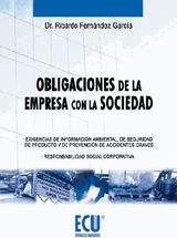 OBLIGACIONES DE LA EMPRESA CON LA SOCIEDAD