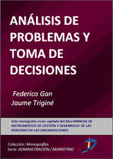 ANLISIS DE PROBLEMAS Y TOMA DE DECISIONES