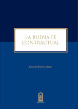 LA BUENA FE CONTRACTUAL