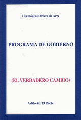 PROGRAMA DE GOBIERNO