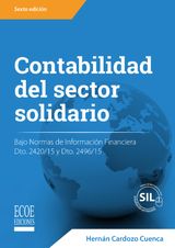 CONTABILIDAD DEL SECTOR SOLIDARIO. 2496/15