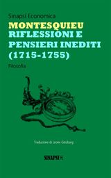 RIFLESSIONI E PENSIERI INEDITI (1715-1755)