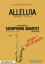 ALLELUIA - SAXOPHONE QUARTET SCORE & PARTS