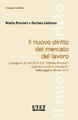 IL NUOVO DIRITTO DEL MERCATO DEL LAVORO LA LEGGE N. 92 DEL 2012 (CD. RIFORMA FORNERO) DOPO LE MODIFICHE INTRODOTTE DALLA LEGGE N. 99 DEL 2013