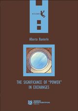 THE SIGNIFICANCE OF POWER IN EXCHANGES
ORIZZONTI