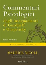 COMMENTARI PSICOLOGICI - VOLUME 3
PSICOLOGIA & PSICOTERAPIA