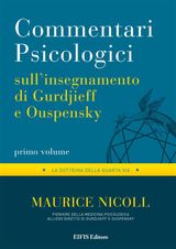 COMMENTARI PSICOLOGICI - VOLUME 1
PSICOLOGIA & PSICOTERAPIA