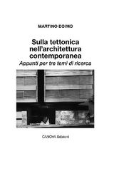 SULLA TETTONICA NELLARCHITETTURA CONTEMPORANEA
CANOVARICERCHE