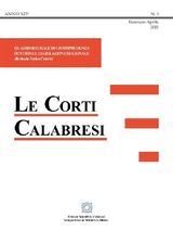 LE CORTI CALABRESI
LE CORTI CALABRESI