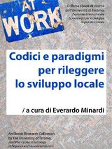 CODICI E PARADIGMI PER RILEGGERE LO SVILUPPO LOCALE
AT WORK