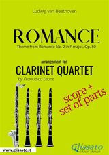 THEME FROM ROMANCE  - CLARINET QUARTET SCORE & PARTS