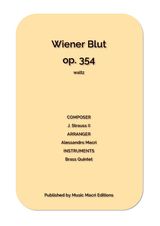 WIENER BLUT OP. 354 WALTZ