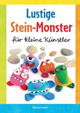 LUSTIGE STEIN-MONSTER FR KLEINE KNSTLER. BASTELN MIT STEINEN AUS DER NATUR. AB 5 JAHREN