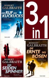 DIE CORMORAN-STRIKE-REIHE BAND 1-3: - DER RUF DES KUCKUCKS / DER SEIDENSPINNER / DIE ERNTE DES BSEN (3IN1-BUNDLE)