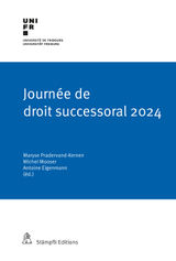 JOURNE DE DROIT SUCCESSORAL 2024