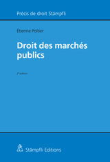 DROIT DES MARCHS PUBLICS
PRCIS DE DROIT STMPFLI