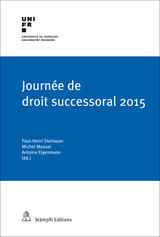 JOURNE DE DROIT SUCCESSORAL 2015