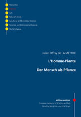 L'HOMME-PLANTE  DER MENSCH ALS PFLANZE