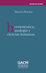 HERMENUTICA, ANALOGA Y CIENCIAS HUMANAS