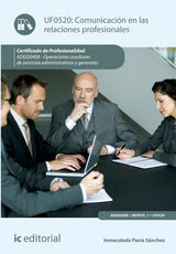 COMUNICACIN EN LAS RELACIONES PROFESIONALES. ADGG0408