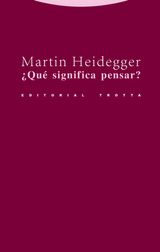 QU SIGNIFICA PENSAR?
ESTRUCTURAS Y PROCESOS. FILOSOFA