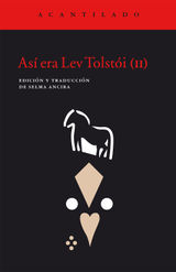 AS ERA LEV TOLSTI (II)
CUADERNOS DEL ACANTILADO