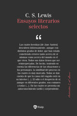 ENSAYOS LITERARIOS SELECTOS
BIBILIOTECA C. S. LEWIS