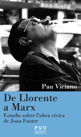 DE LLORENTE A MARX
CTEDRA JOAN FUSTER