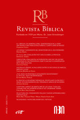 REVISTA BBLICA 2020/3-4 - AO 82
REVISTA BBLICA