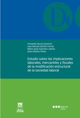 ESTUDIO SOBRE LAS IMPLICACIONES LABORALES, MERCANTILES Y FISCALES
MONOGRAFAS JURDICAS