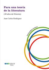 PARA UNA TEORA DE LA LITERATURA: (40 AOS DE HISTORIA)
UNIVERSIDAD Y LECTURA