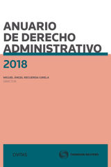 ANUARIO DE DERECHO ADMINISTRATIVO 2018
ESTUDIOS Y COMENTARIOS DE CIVITAS